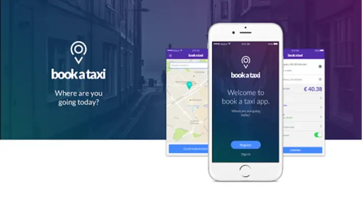 book a taxi android App screenshot 3