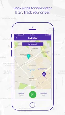 book a taxi android App screenshot 6